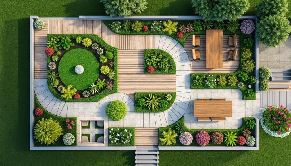 découvrez comment aménager votre jardin de a à z avec un guide complet sur le plan, les zones dédiées et les circulations pour créer un espace extérieur harmonieux et fonctionnel.