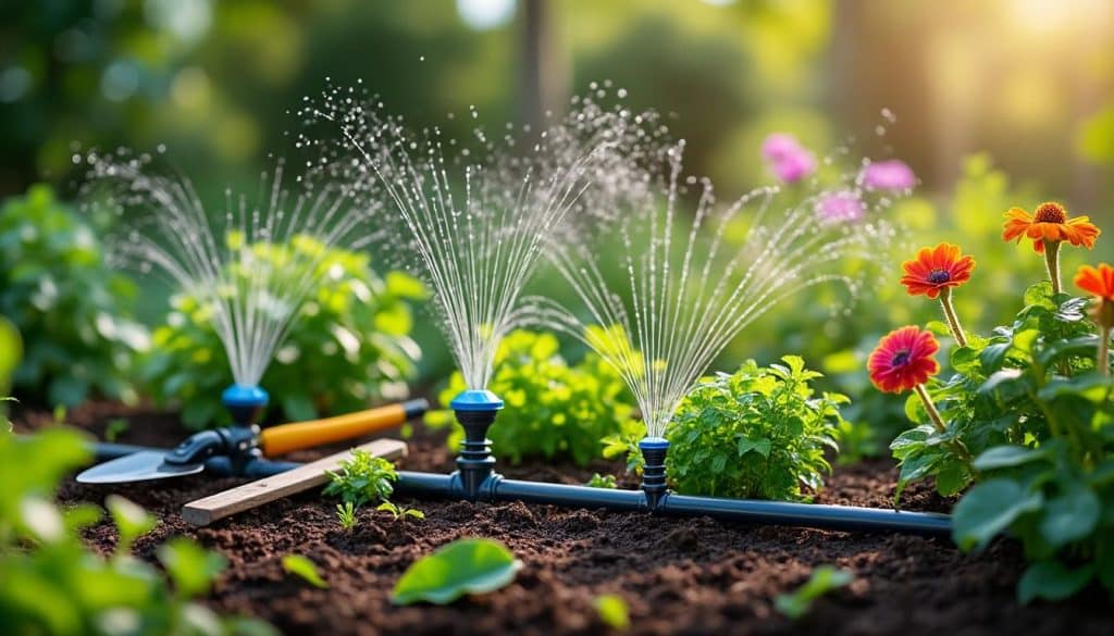 découvrez les solutions d'arrosage intelligent avec le goutte-à-goutte, l'utilisation d'un récupérateur d'eau et nos astuces pour économiser l'eau tout en prenant soin de votre jardin.
