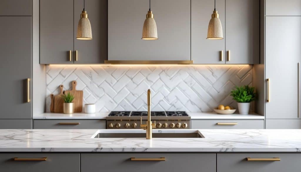optimisez votre cuisine avec une crédence tendance, des poignées élégantes et des luminaires design pour un look premium moderne et raffiné. découvrez nos conseils pour sublimer votre espace culinaire.