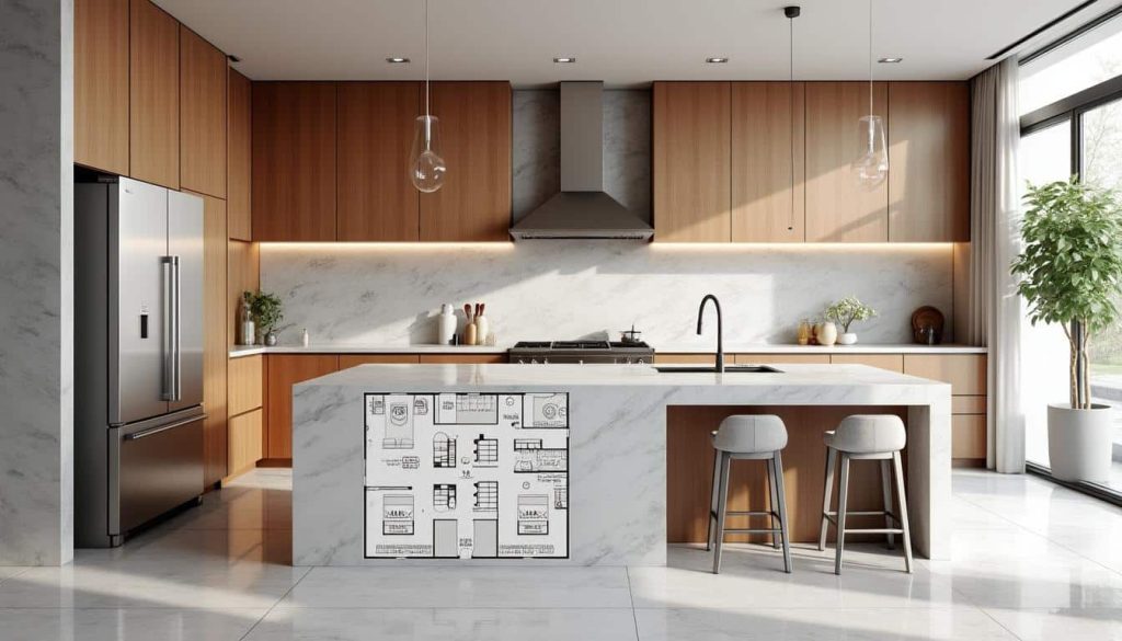 découvrez comment créer une cuisine sur mesure parfaite grâce à nos conseils pour le plan, l’implantation optimale et le choix des matériaux adaptés à votre style et vos besoins.