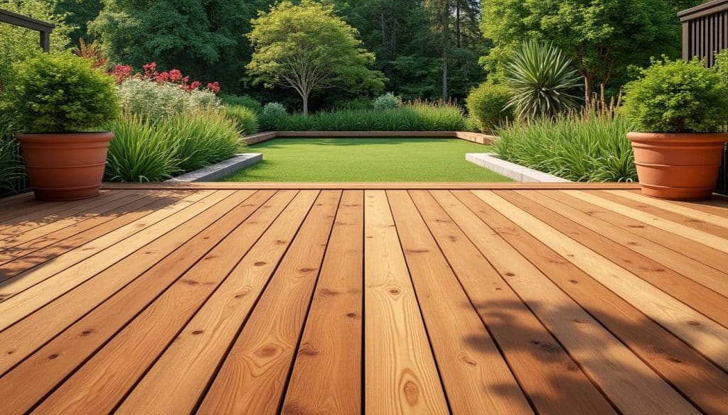 découvrez comment choisir les essences de bois et les finitions idéales pour créer une terrasse en bois harmonieuse et durable dans votre jardin.