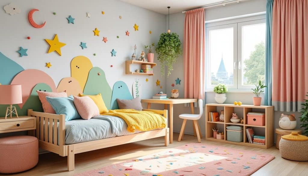 découvrez nos astuces et inspirations pour trouver de belles idées de décoration adaptées à la chambre de votre enfant et créer un espace à la fois joli et fonctionnel.