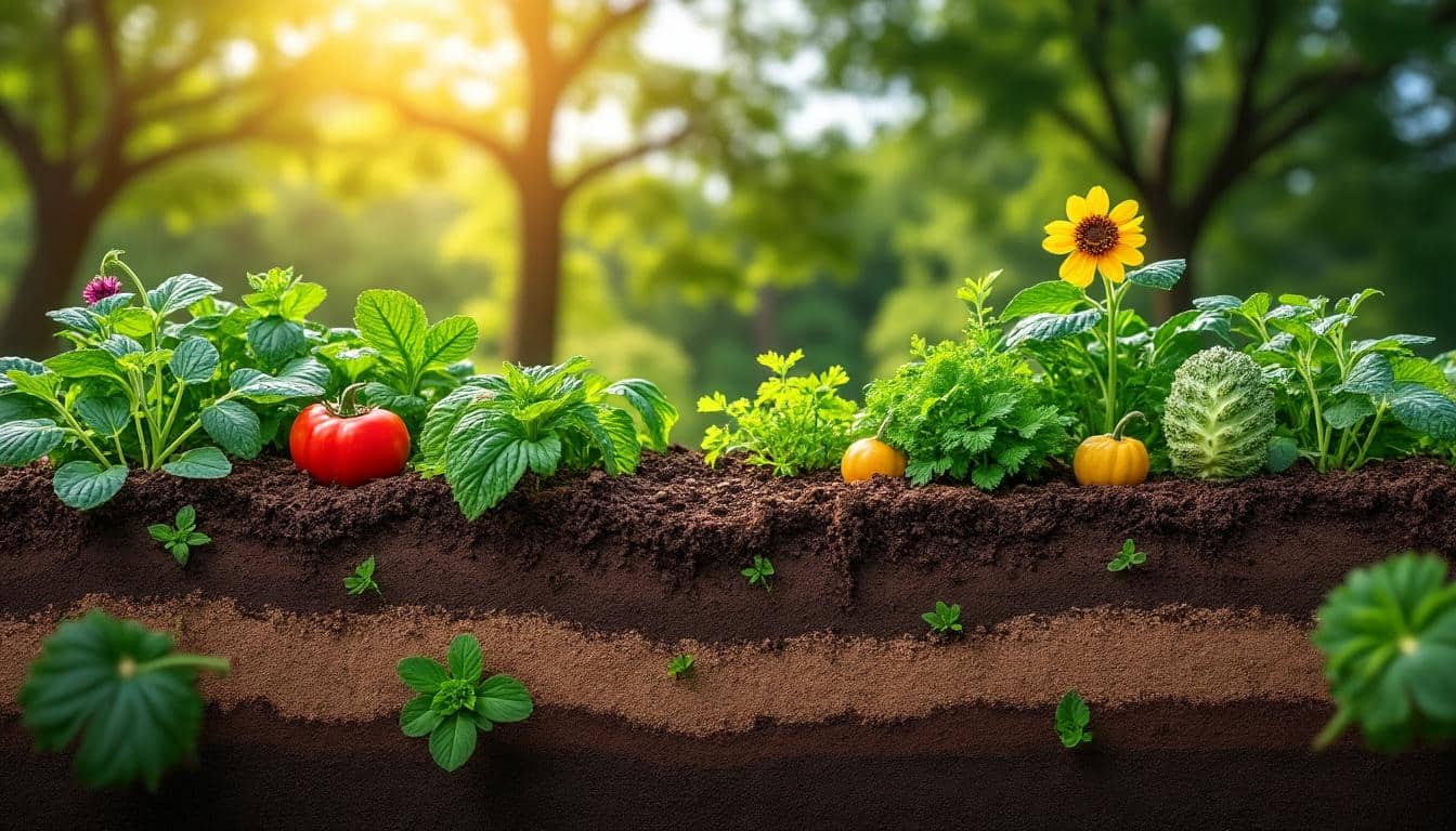 découvrez comment le jardin en permaculture aide à régénérer les sols vivants, en favorisant un écosystème durable et riche pour des cultures saines et abondantes.