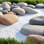 découvrez comment la décoration extérieure minérale valorise vos espaces avec l'utilisation élégante de galets et de gravier blanc pour un rendu naturel et raffiné.