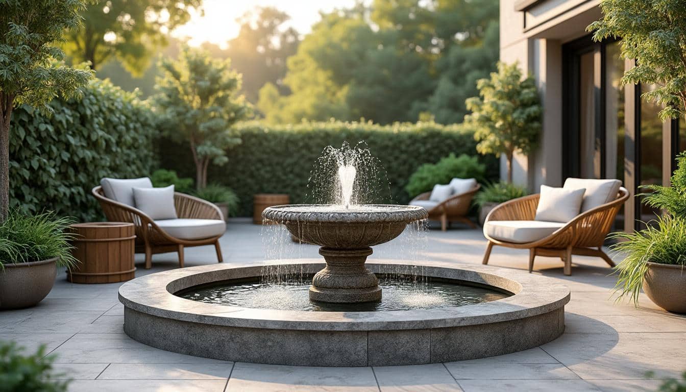 découvrez comment une fontaine de terrasse peut enrichir votre espace extérieur en apportant une ambiance sonore apaisante et relaxante.