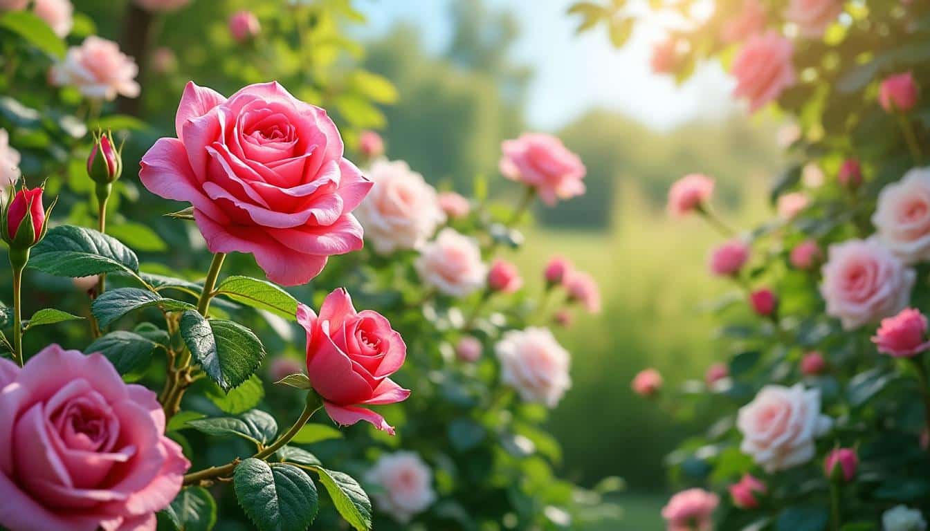 découvrez comment la taille des rosiers favorise une floraison abondante au printemps pour un jardin éclatant de couleurs.