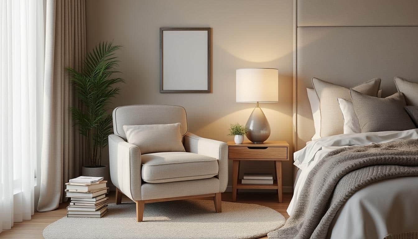 découvrez comment le coin lecture sublime les angles perdus de votre chambre parentale, alliant confort et optimisation de l'espace pour un coin détente parfait.