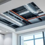 découvrez comment le faux plafond permet de dissimuler efficacement les gaines techniques tout en améliorant l'isolation acoustique de vos espaces.