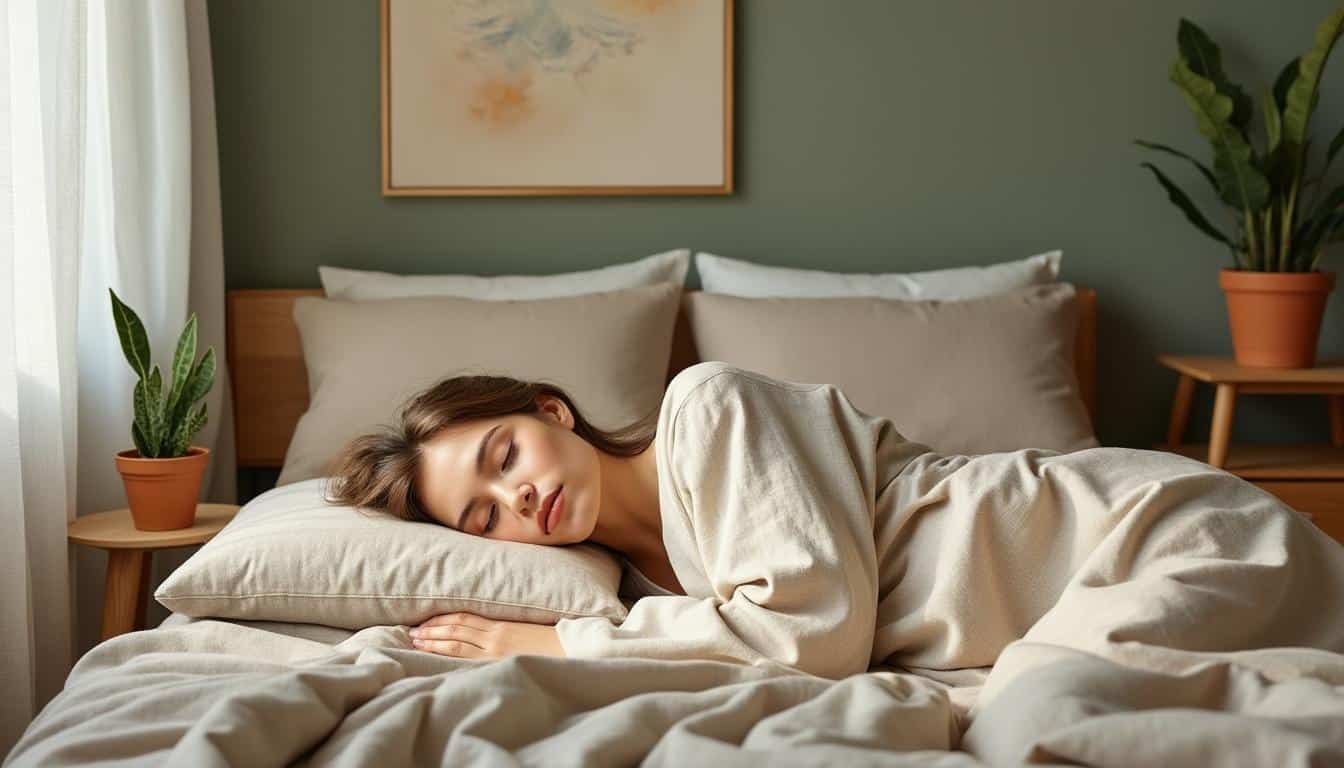 découvrez le linge de lit en lin, idéal pour réguler naturellement la température de votre corps et garantir un sommeil frais et confortable toute la nuit.