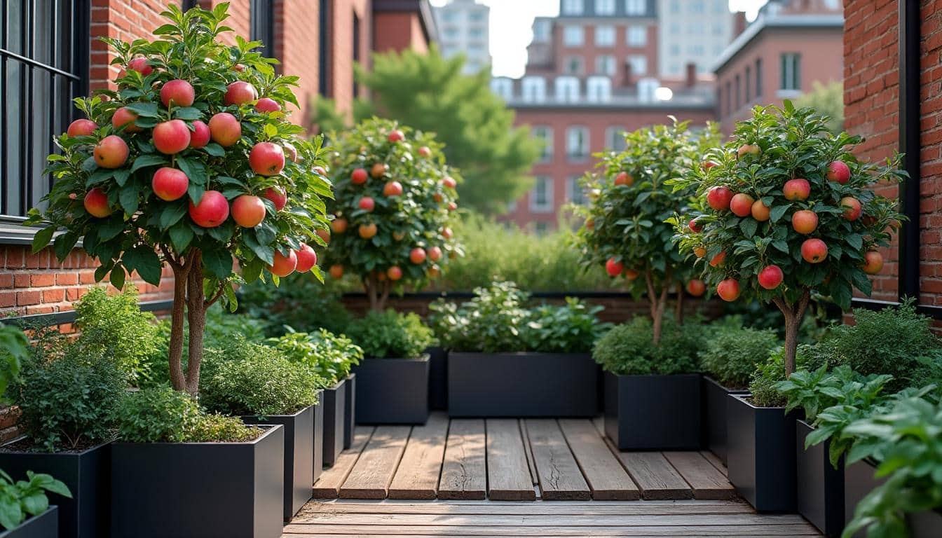 découvrez comment les arbres fruitiers nains s'adaptent parfaitement aux petits jardins urbains, offrant une solution esthétique et productive pour cultiver vos fruits en ville.