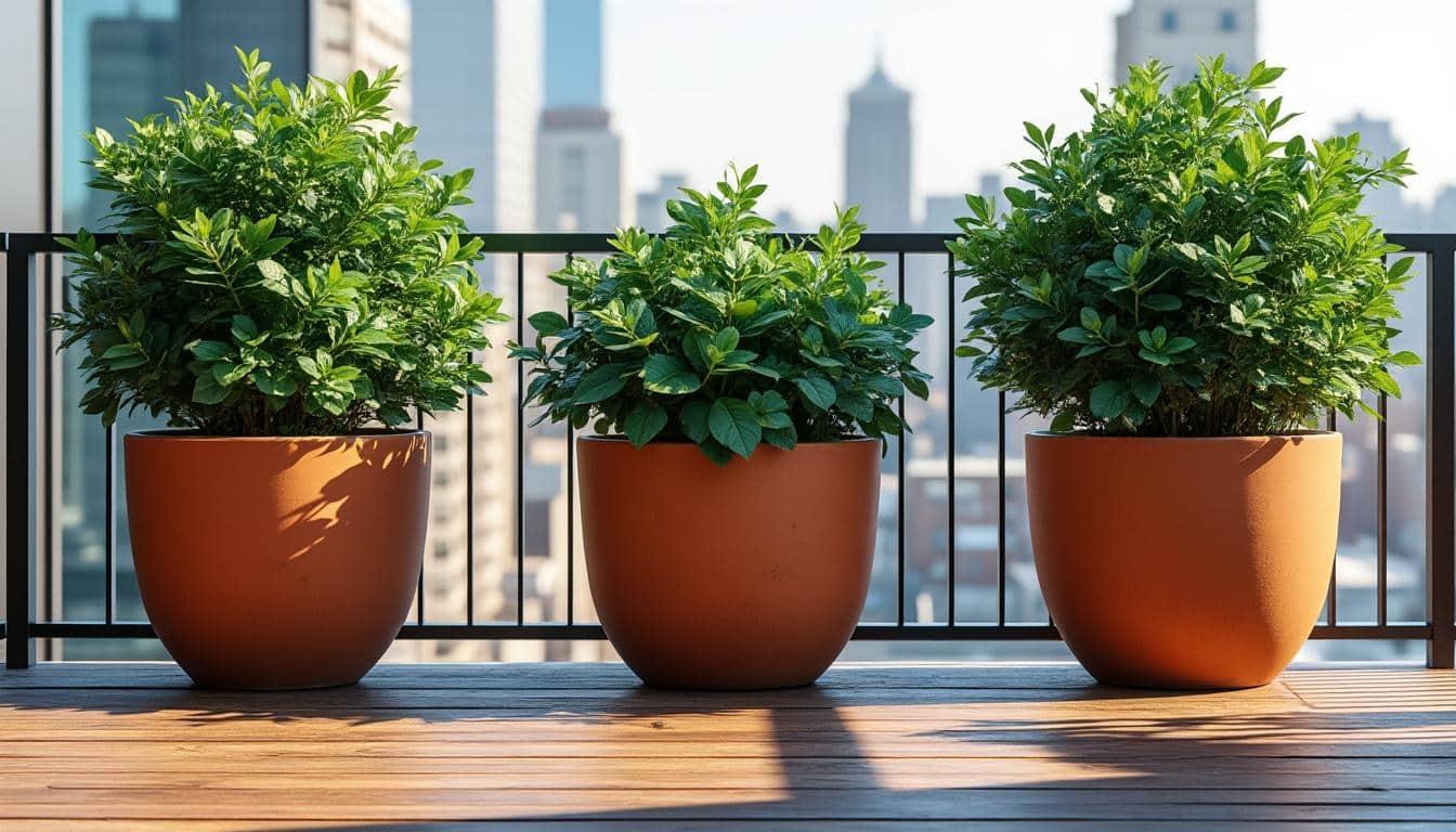 découvrez comment les pots xxl peuvent accueillir des arbustes persistants pour embellir et verdir vos balcons toute l'année.