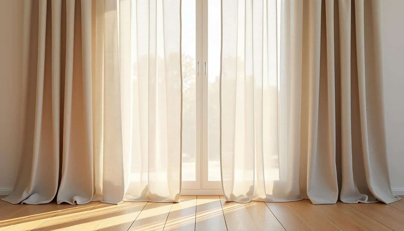découvrez comment les rideaux en lin apportent une touche élégante tout en filtrant délicatement la lumière naturelle pour créer une ambiance douce et agréable.