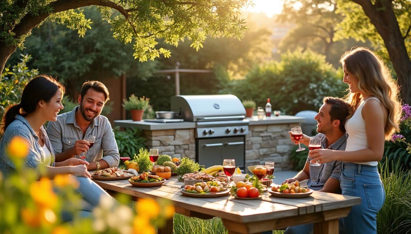découvrez comment la cuisine d'été transforme vos moments conviviaux en instants chaleureux au jardin, pour profiter pleinement des beaux jours en famille et entre amis.