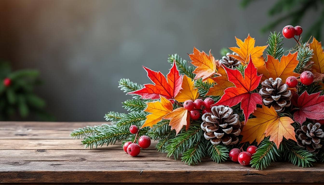 découvrez comment la décoration de saison met à l'honneur la nature pour célébrer les fêtes avec authenticité et charme.