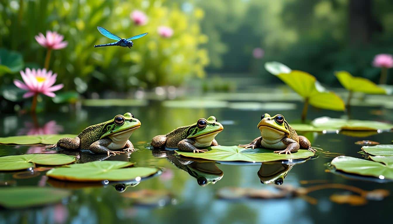 découvrez comment une mare de jardin devient un refuge naturel pour les grenouilles et les libellules, favorisant la biodiversité et la beauté de votre espace extérieur.