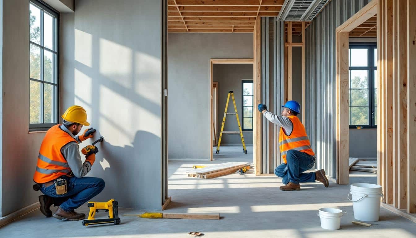 découvrez comment la pose de plaques de plâtre permet de créer facilement de nouvelles cloisons intérieures pour optimiser l'espace et améliorer le confort de votre habitat.