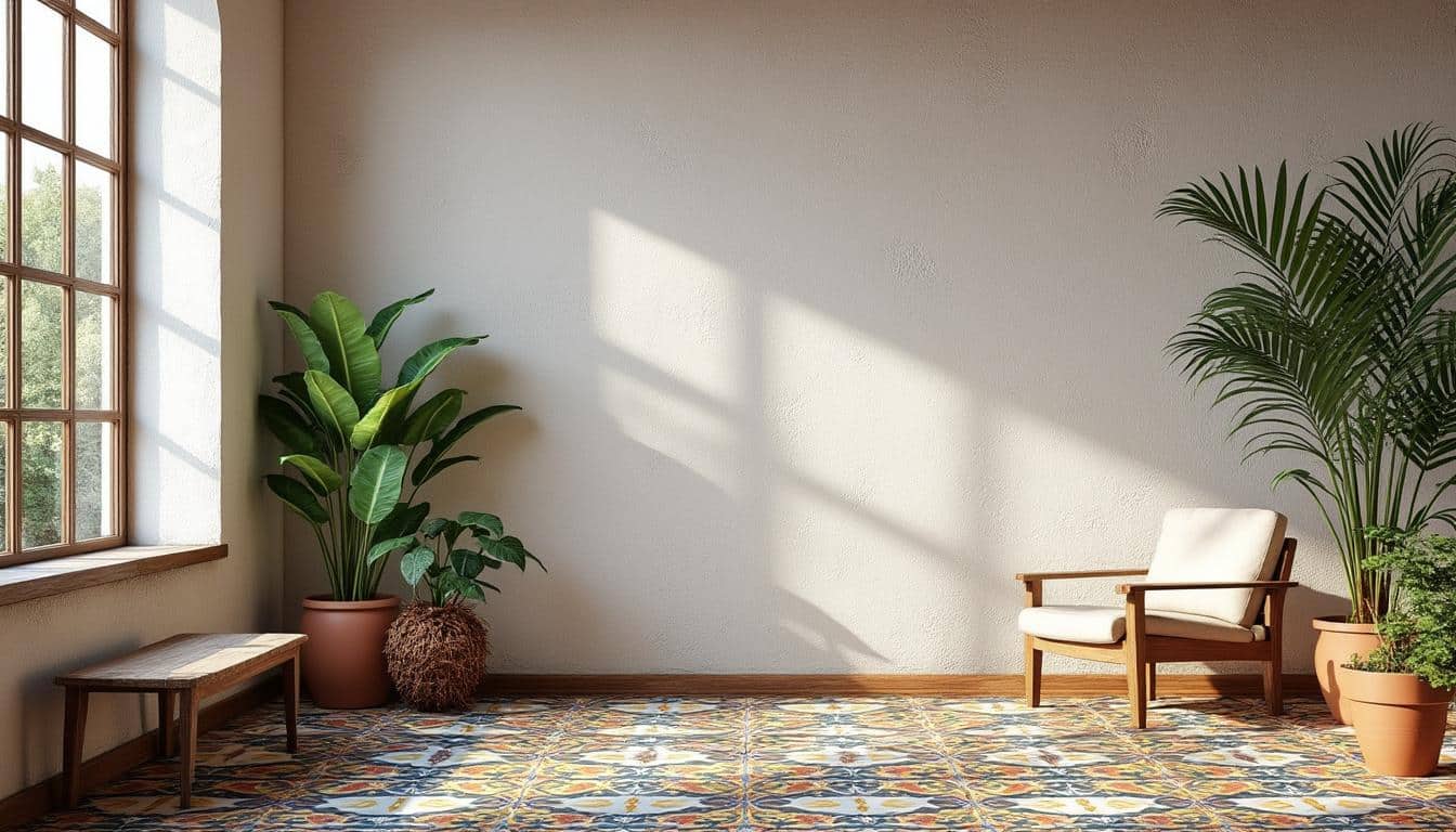 découvrez comment le style méditerranéen sublime votre intérieur grâce à l'utilisation traditionnelle de la chaux et des carreaux de ciment, alliant authenticité et élégance.