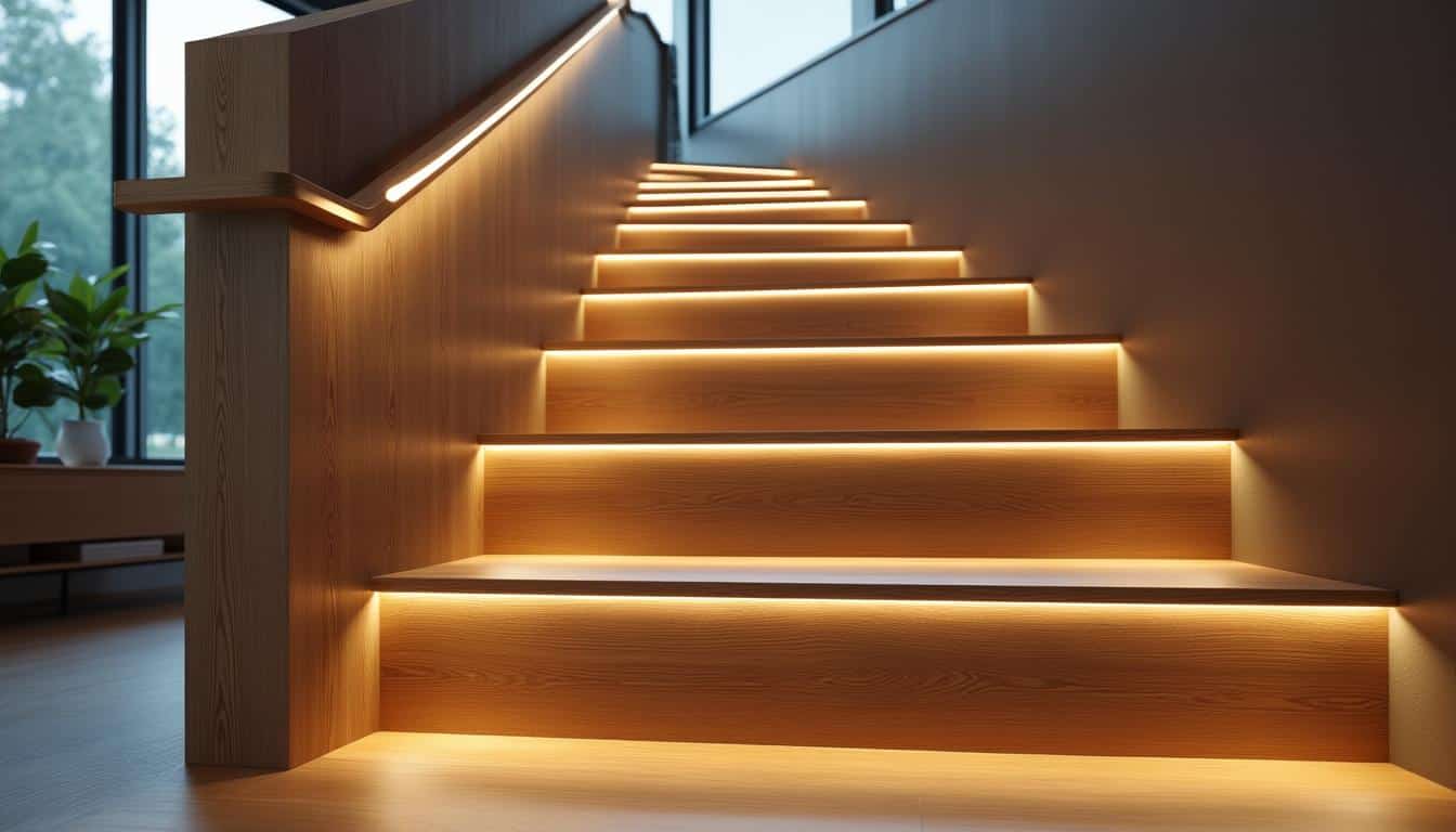 découvrez comment l’éclairage encastré améliore la sécurité des escaliers en illuminant efficacement chaque marche, alliant esthétique et fonctionnalité pour éviter les chutes.