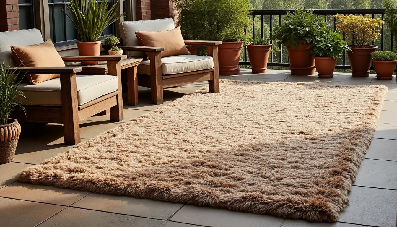 découvrez comment la décoration extérieure feutrée transforme vos espaces avec des tapis épais pour un confort et une esthétique uniques.