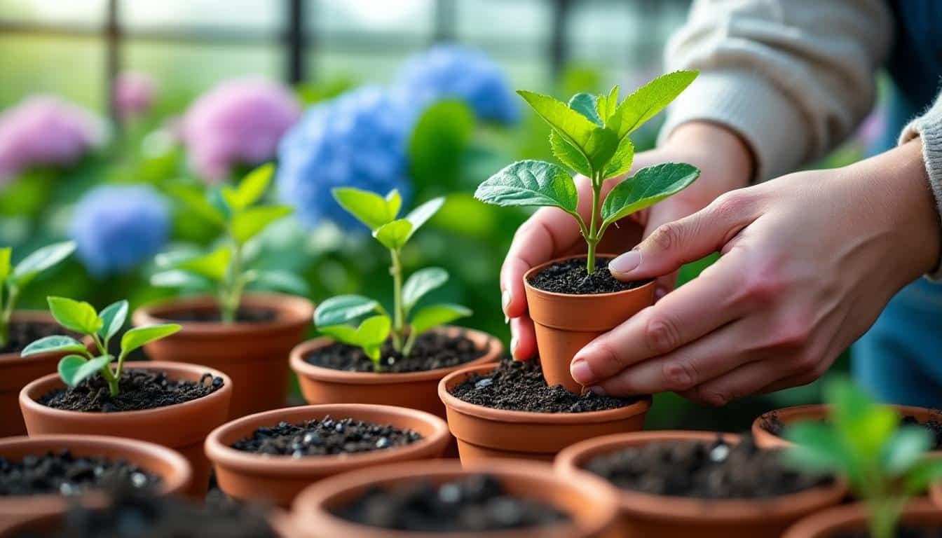 découvrez comment le bouturage des hortensias permet de multiplier facilement vos plants tout en réduisant les coûts de jardinage.