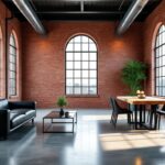 découvrez le style loft qui met en avant des volumes ouverts et la chaleur authentique de la brique rouge pour un intérieur moderne et convivial.