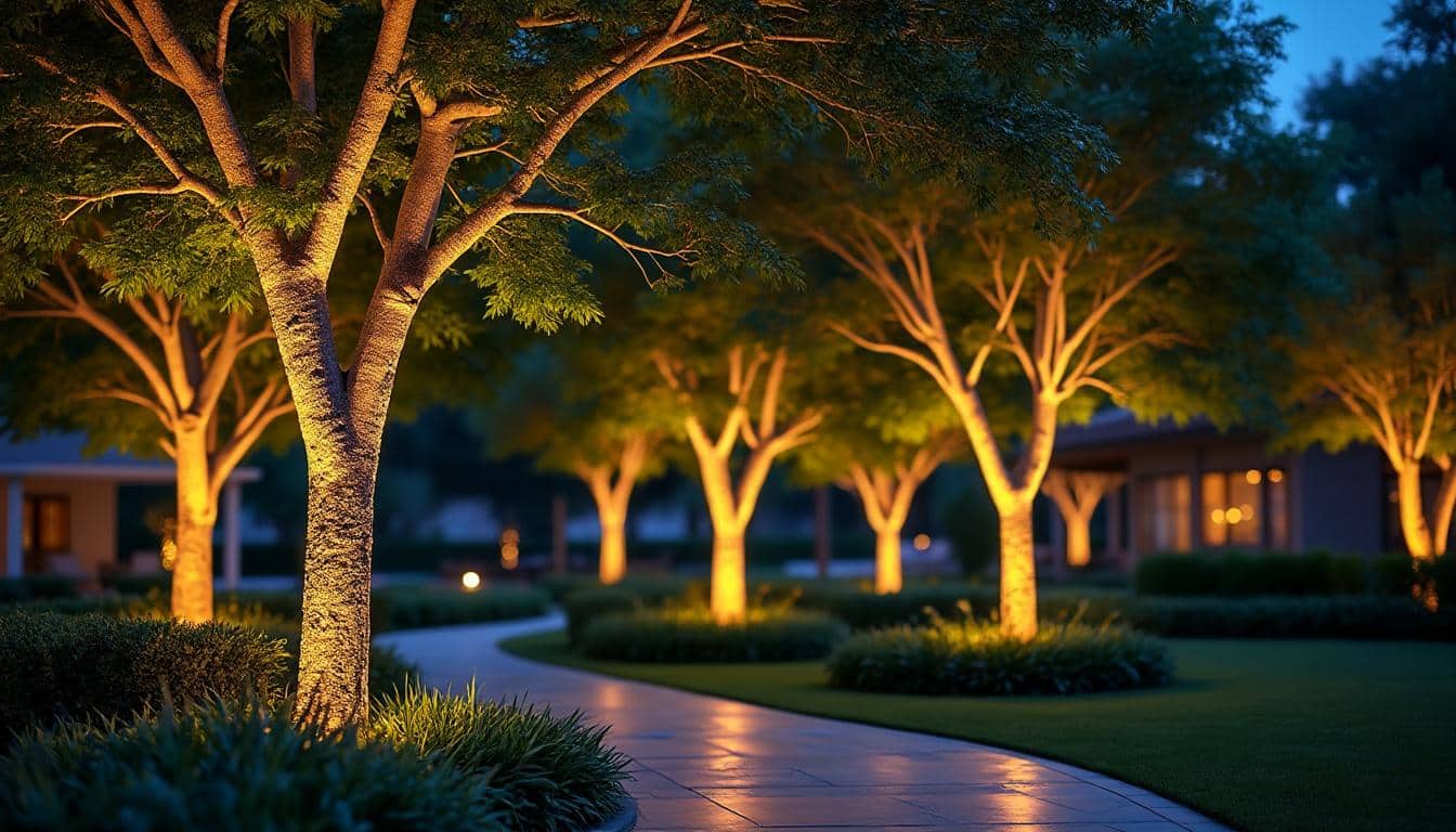 découvrez comment l’éclairage extérieur led met en valeur vos arbres le soir, apportant charme et ambiance à votre jardin nuit après nuit.