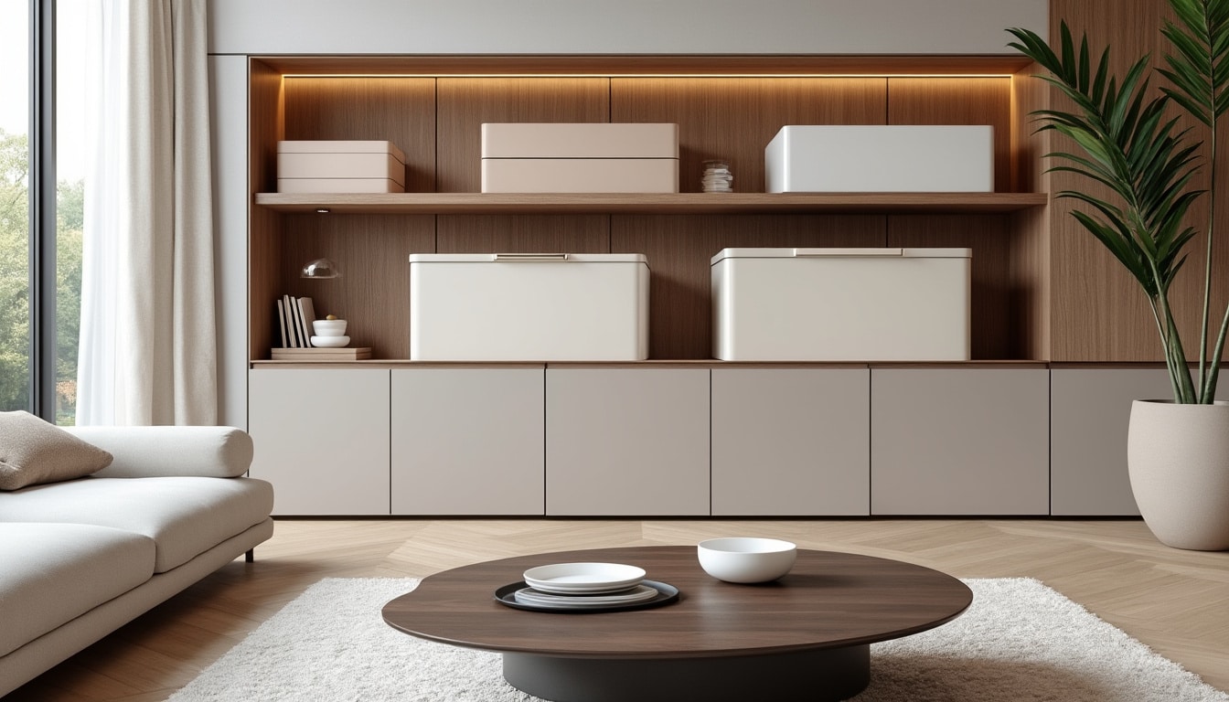 découvrez comment les boîtes de rangement design allient esthétique et fonctionnalité pour cacher le désordre avec élégance dans votre intérieur.