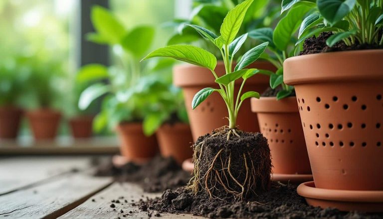 découvrez les avantages des pots en terre cuite qui permettent aux racines de vos plantes de respirer pour une croissance saine et naturelle.