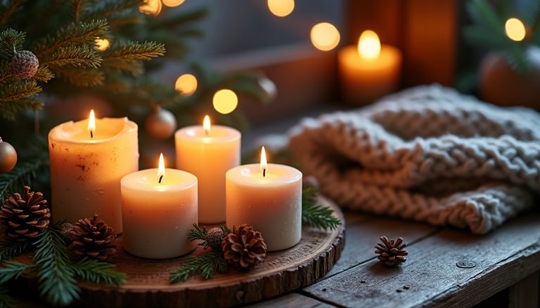 découvrez comment les bougies artisanales apportent une touche chaleureuse et personnalisée à vos soirées d'hiver, créant une ambiance unique et réconfortante.