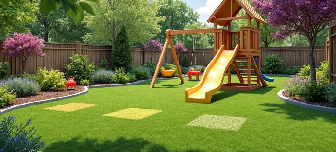 découvrez comment aménager un jardin familial sécurisé avec une aire de jeux adaptée et des matériaux sûrs pour petits et grands.