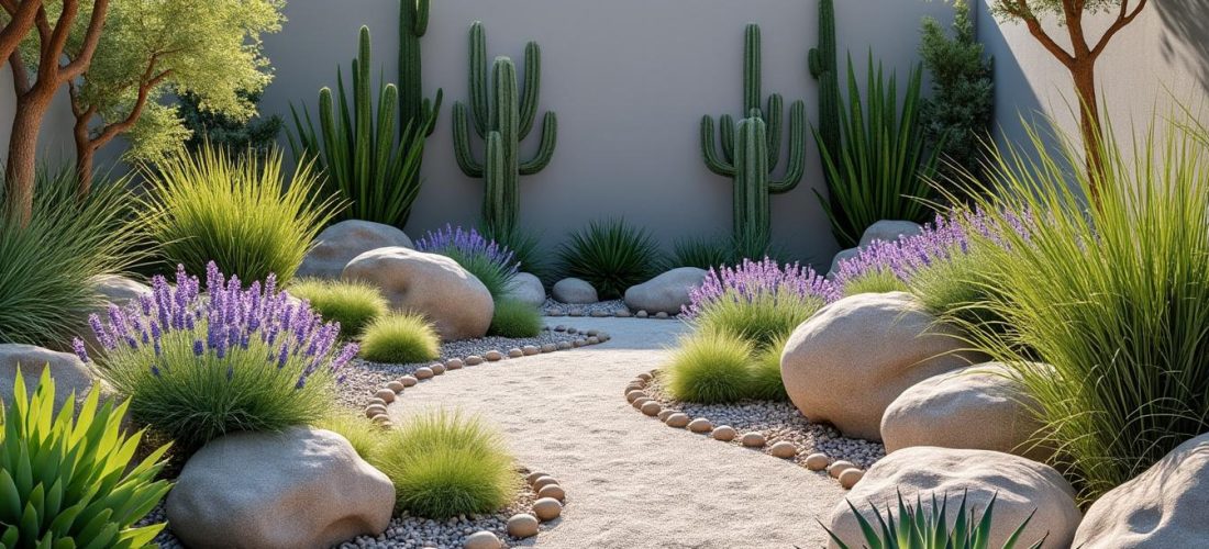 découvrez comment créer un jardin sec sans arrosage avec des plantes résistantes et une déco minérale pour un espace naturel, esthétique et facile d'entretien.