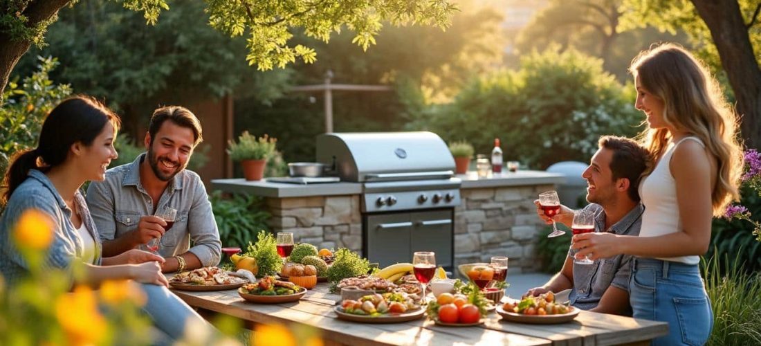 découvrez comment la cuisine d'été transforme vos moments conviviaux en instants chaleureux au jardin, pour profiter pleinement des beaux jours en famille et entre amis.