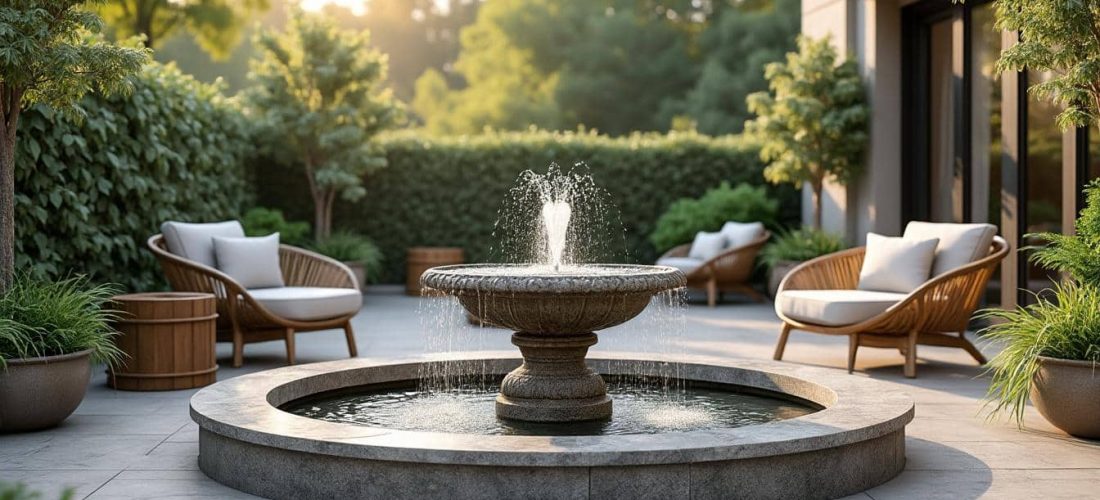 découvrez comment une fontaine de terrasse peut enrichir votre espace extérieur en apportant une ambiance sonore apaisante et relaxante.