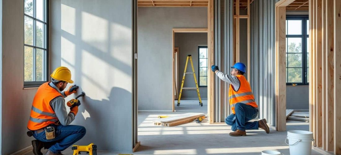 découvrez comment la pose de plaques de plâtre permet de créer facilement de nouvelles cloisons intérieures pour optimiser l'espace et améliorer le confort de votre habitat.