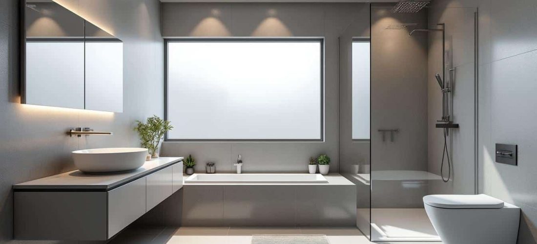 découvrez comment la rénovation de salle de bains permet de moderniser vos équipements sanitaires pour un espace à la fois fonctionnel et esthétique.