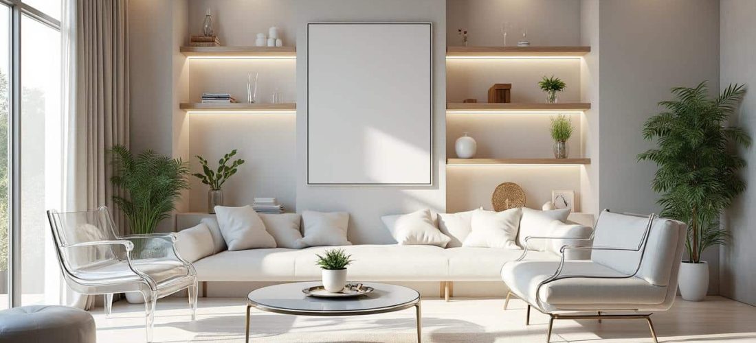 découvrez comment le mobilier transparent peut alléger visuellement les petites pièces en apportant luminosité et douceur à votre intérieur.