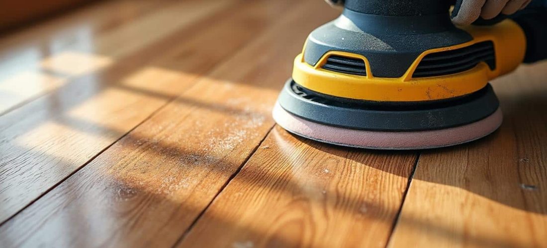 le ponçage de parquet restaure la beauté naturelle des sols en chêne anciens, leur redonnant éclat et charme pour un intérieur chaleureux et authentique.