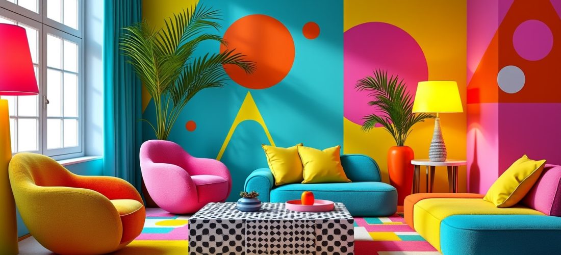découvrez le style memphis, une tendance déco audacieuse qui utilise des couleurs vives pour transformer vos espaces avec originalité et énergie.