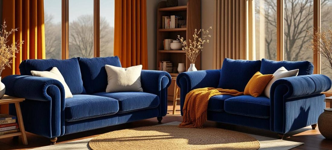 découvrez comment le velours côtelé apporte chaleur et élégance aux canapés de salon pour une ambiance cosy et tendance.