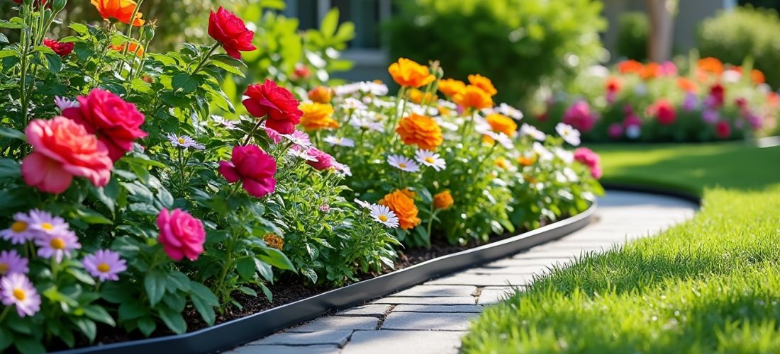 découvrez comment les bordures en acier apportent une délimitation nette et élégante à vos massifs de fleurs, alliant durabilité et design moderne pour sublimer votre jardin.