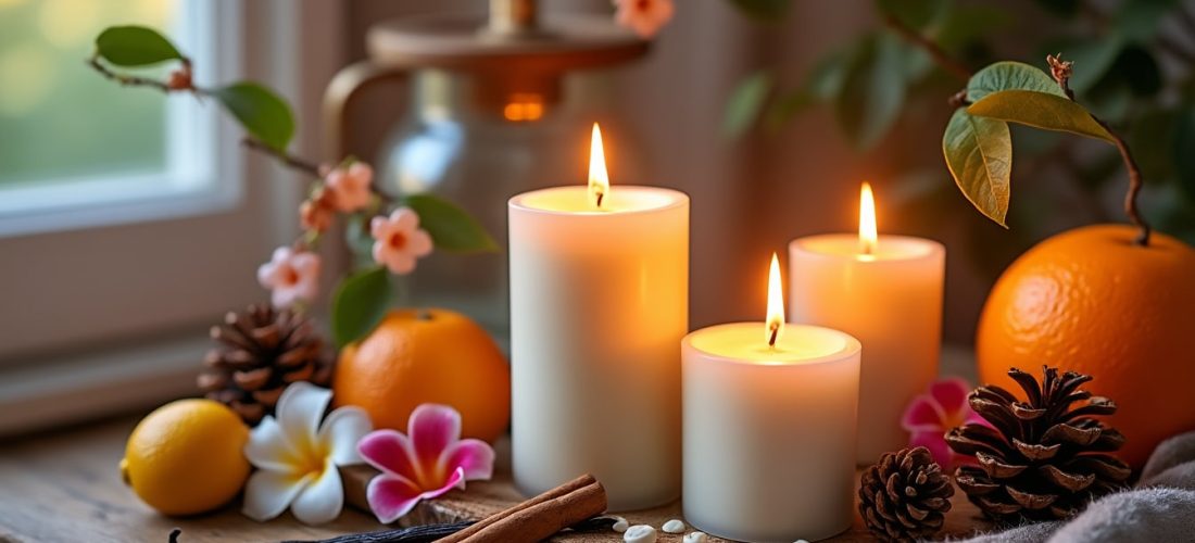 découvrez comment les bougies parfumées créent une ambiance unique et définissent l'identité olfactive de votre foyer pour un intérieur chaleureux et accueillant.