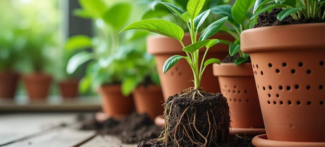 découvrez les avantages des pots en terre cuite qui permettent aux racines de vos plantes de respirer pour une croissance saine et naturelle.
